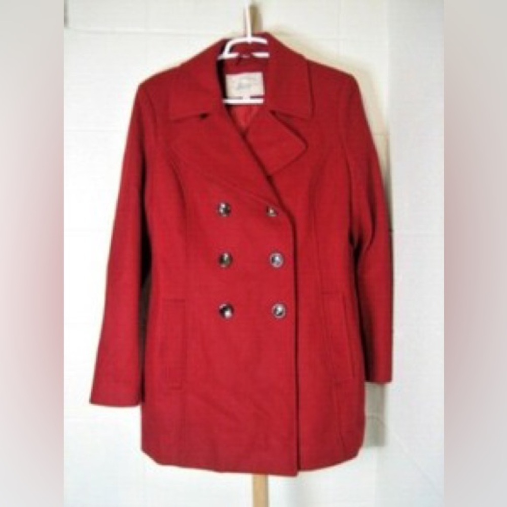 g.h. bass & co. womens wool blend jacket, medium
